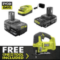 18V Lithium-Ion 4.0 Ah and 2.0 Ah Battery and Charger Kit J64746