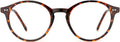 Blue Light Blocking Glasses Thick Round Rim Frame Eyeglasses D1356