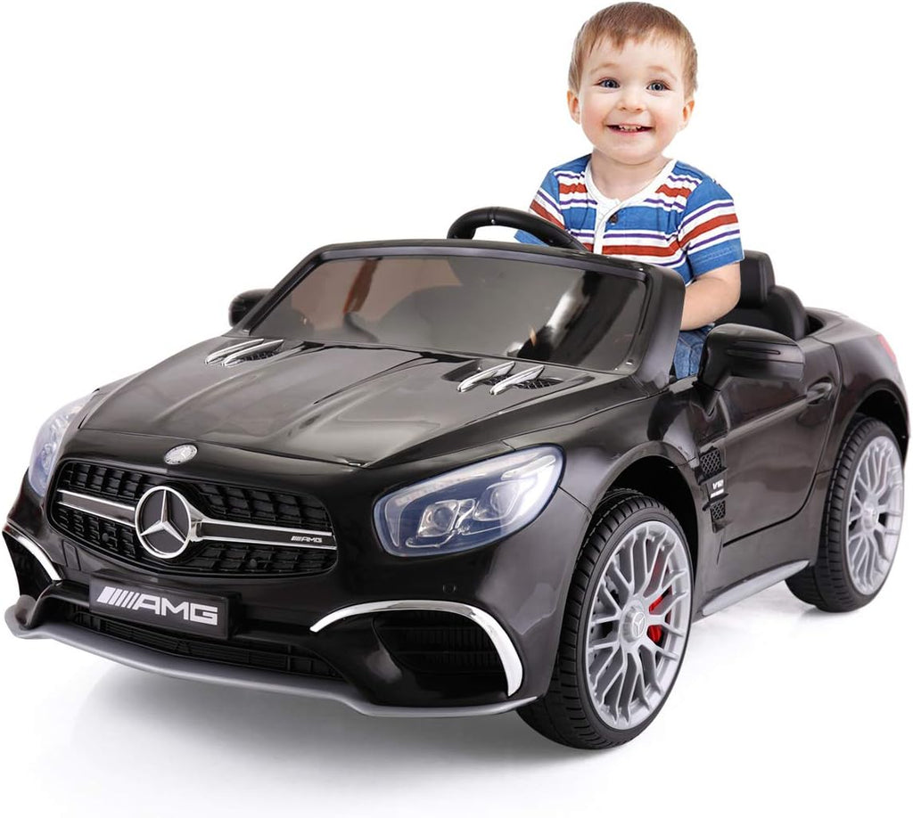 12V Kids Ride On Car with Remote Control in White I942394