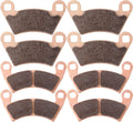 Brake Pads Front and Rear Sintered Replacement Kits Pack of 2 C8190