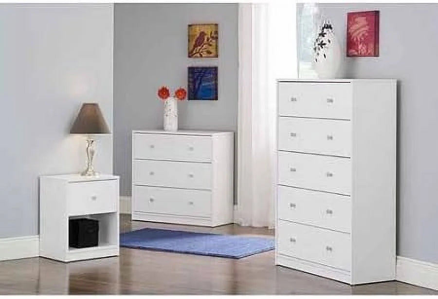 White 5-Drawer Dresser V285959