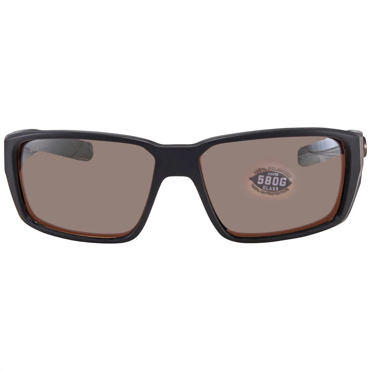 Copper Silver Mirror Polarized Glass Men's Sunglasses Z4689