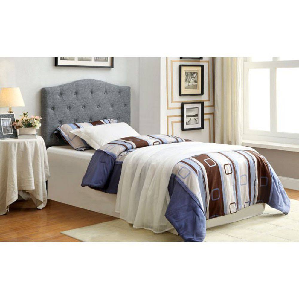 Gray Twin Size Headboard W761