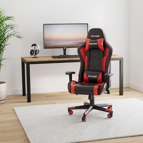 Black Ergonomic Gaming Chair with Speakers M84653