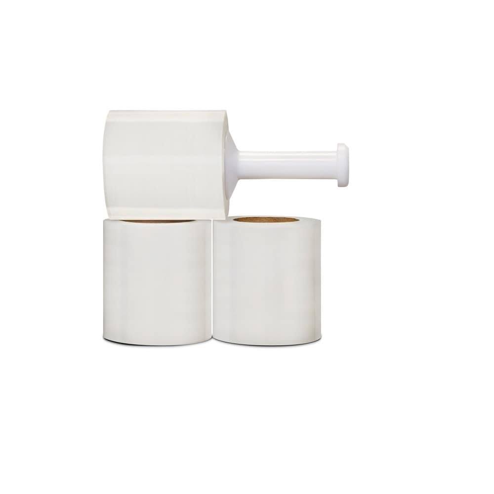 5-Inch 1000& 70-Gauge Cast Narrow Banding Stretch Wrap Shrink Film (48 Rolls) D357529