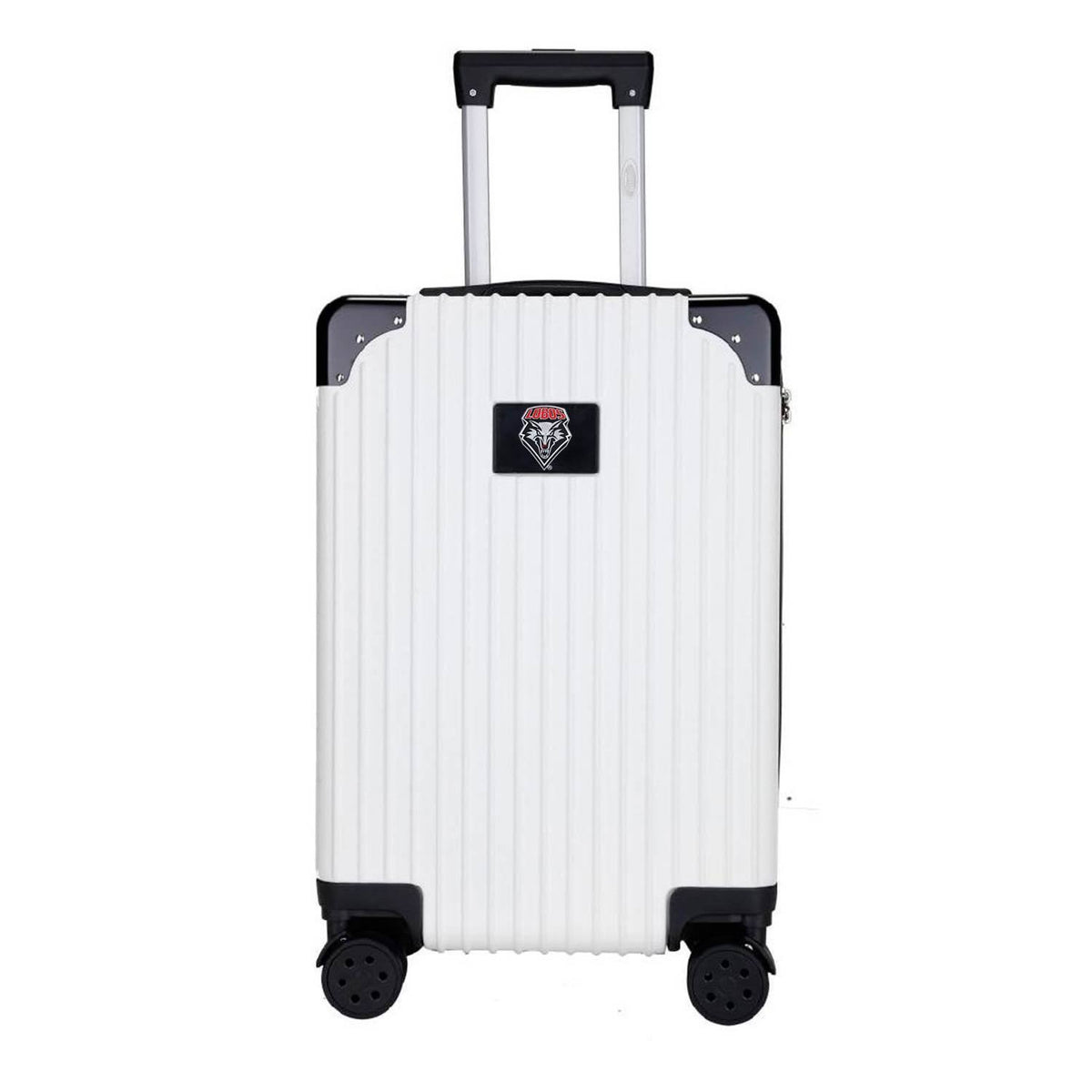 White Carry on Suitcase L91255