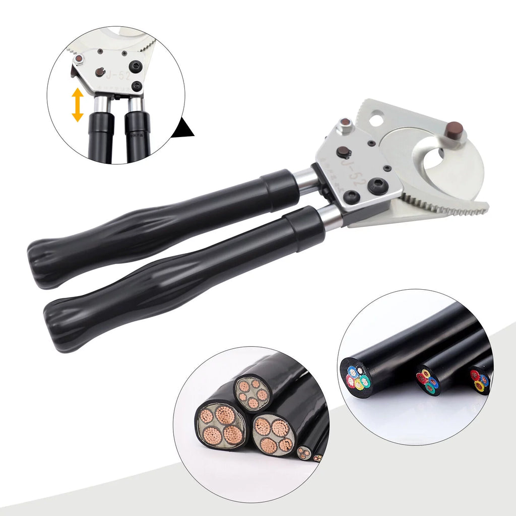 Heavy Duty Aluminum Copper Ratchet Cable Cutter P193631