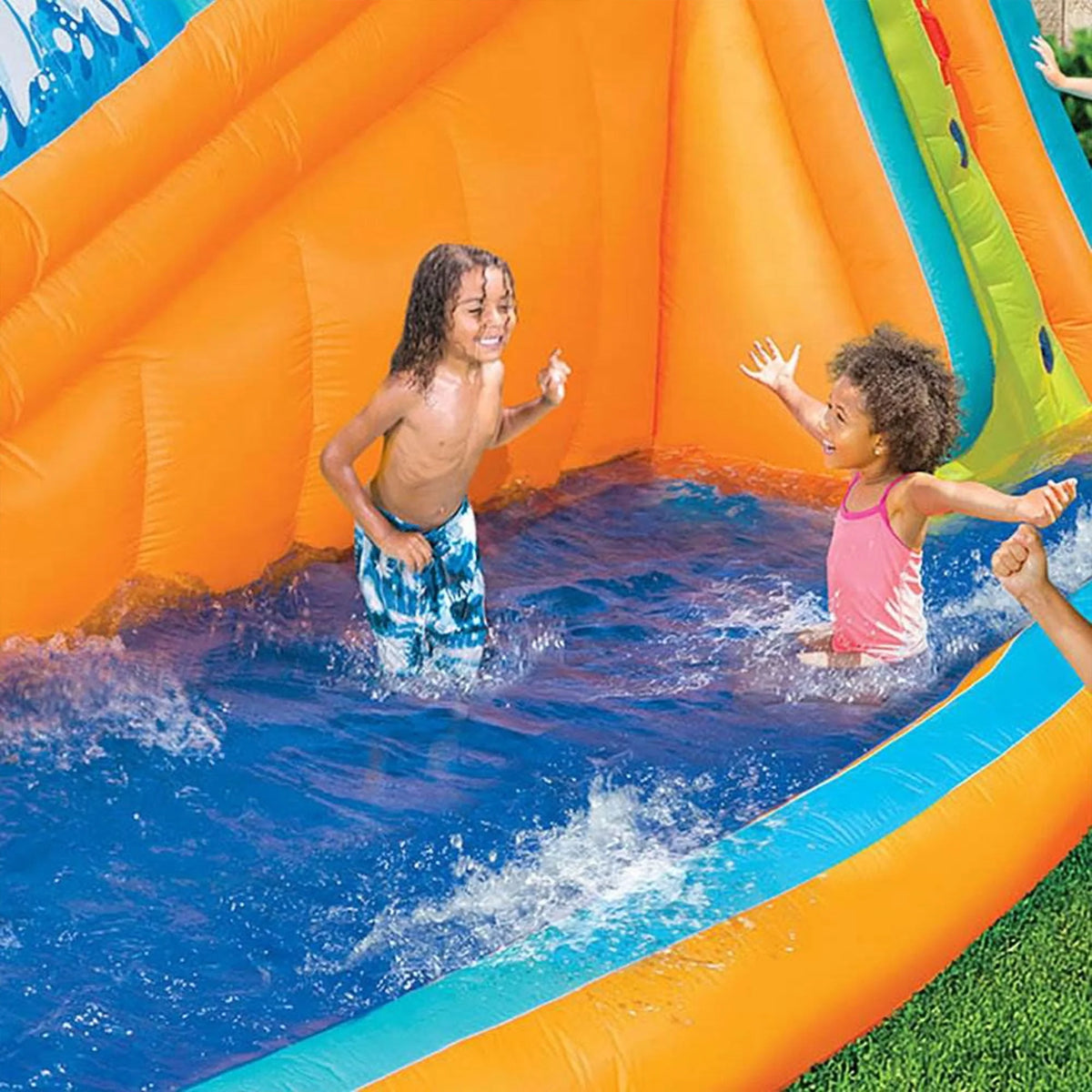 Kids Inflatable Water Slide Splash Park D924