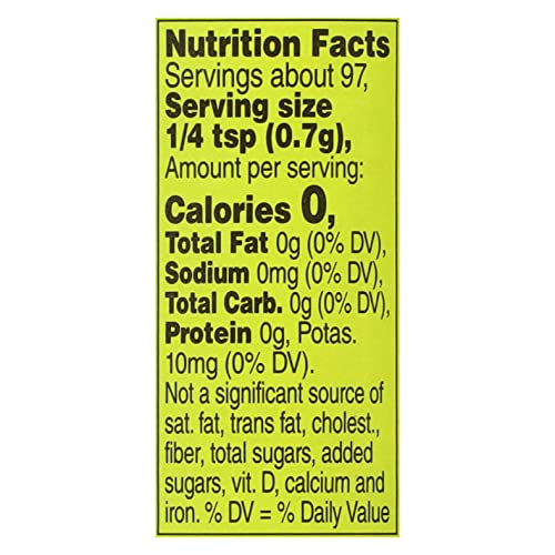 2.4 Ounce Fiesta Lime Salt-Free Seasoning Blend R19073
