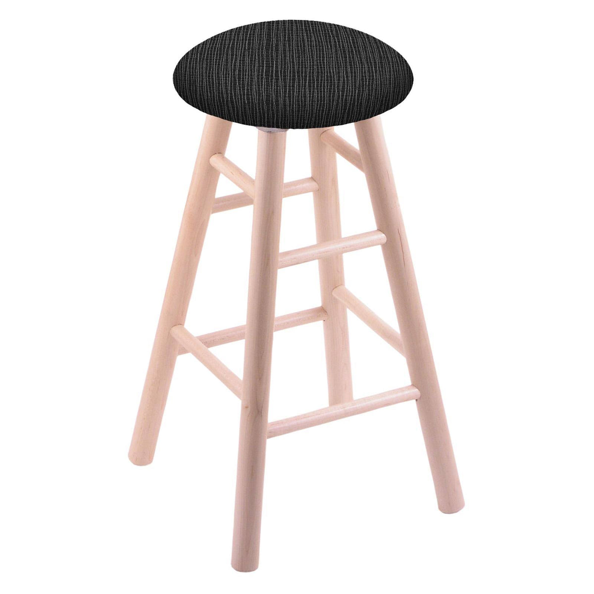 Dark Cherry Finish Counter Stool with Truffle Seat W4012
