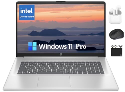 17.3'' FHD IPS Anti-Glare Display Laptop, 6-Core Intel i3-1215U, 16GB RAM, 1TB SSD, Windows 11 Pro L15513