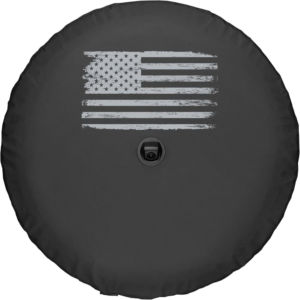 Soft JL Tire Cover with Back-up Camera B3848