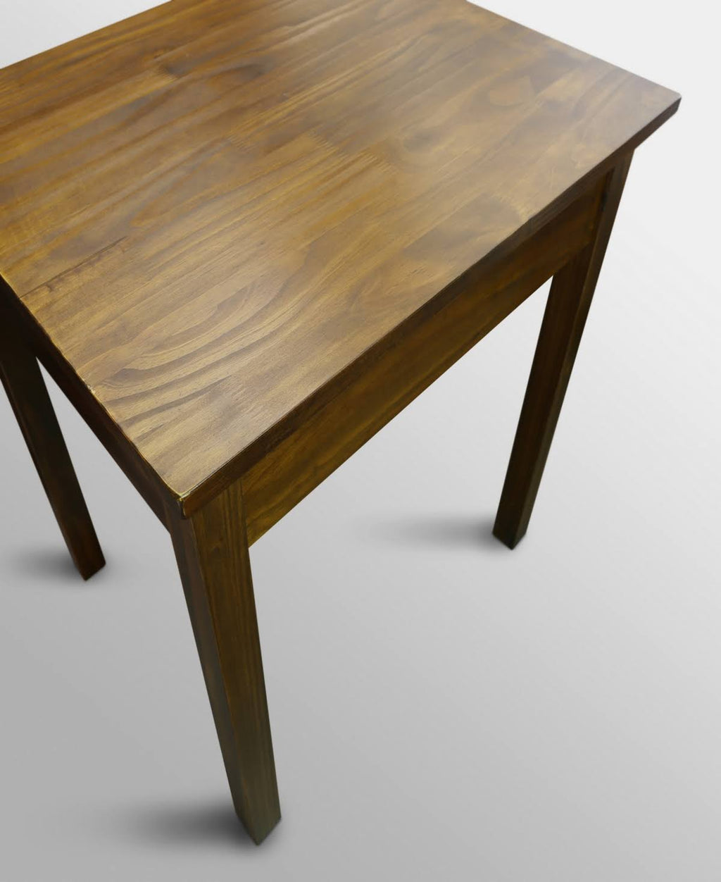 Brown End Table with Concealed Drawer W2775