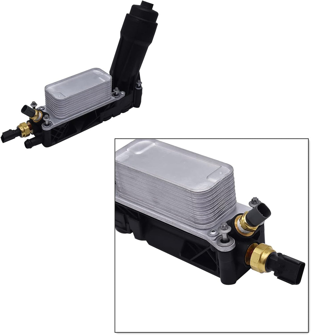 Engine Oil Filter Adapter Housing Replacement 3.6 V6 Pack of 2 F252