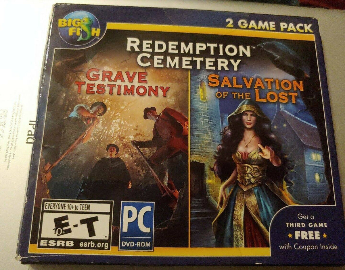 Cemetery Grave Testimony Hidden Object PC Game R85173