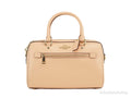 Faded Blush Grain Leather Medium Satchel Crossbody Handbag A368138