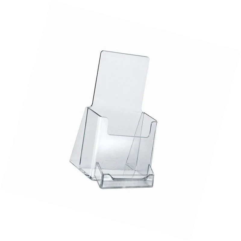 100-Pack Counter Trifold Brochure Holder with Business Card Pocket U6280