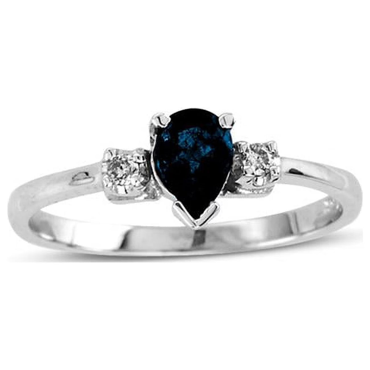 14K Gold Diamond & Sapphire Ring Set, Size 5 T925