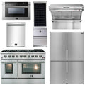 48 Dual Fuel Range, Range Hood, Dishwasher, Refrigerator, Microwave Drawer, Wine Cooler U3368