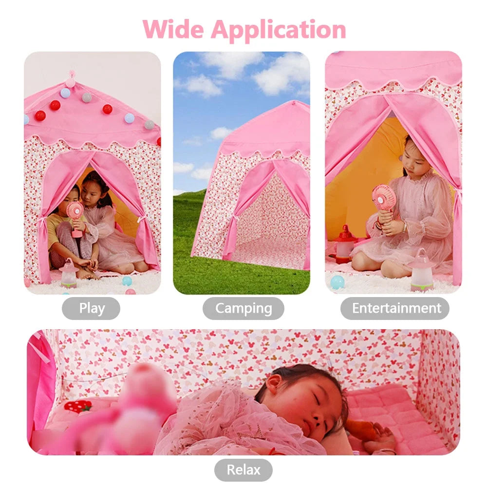 Fairy Castle Play Tent with Carry Bag Q971