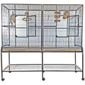 Double Flight Cage with Divider O4487
