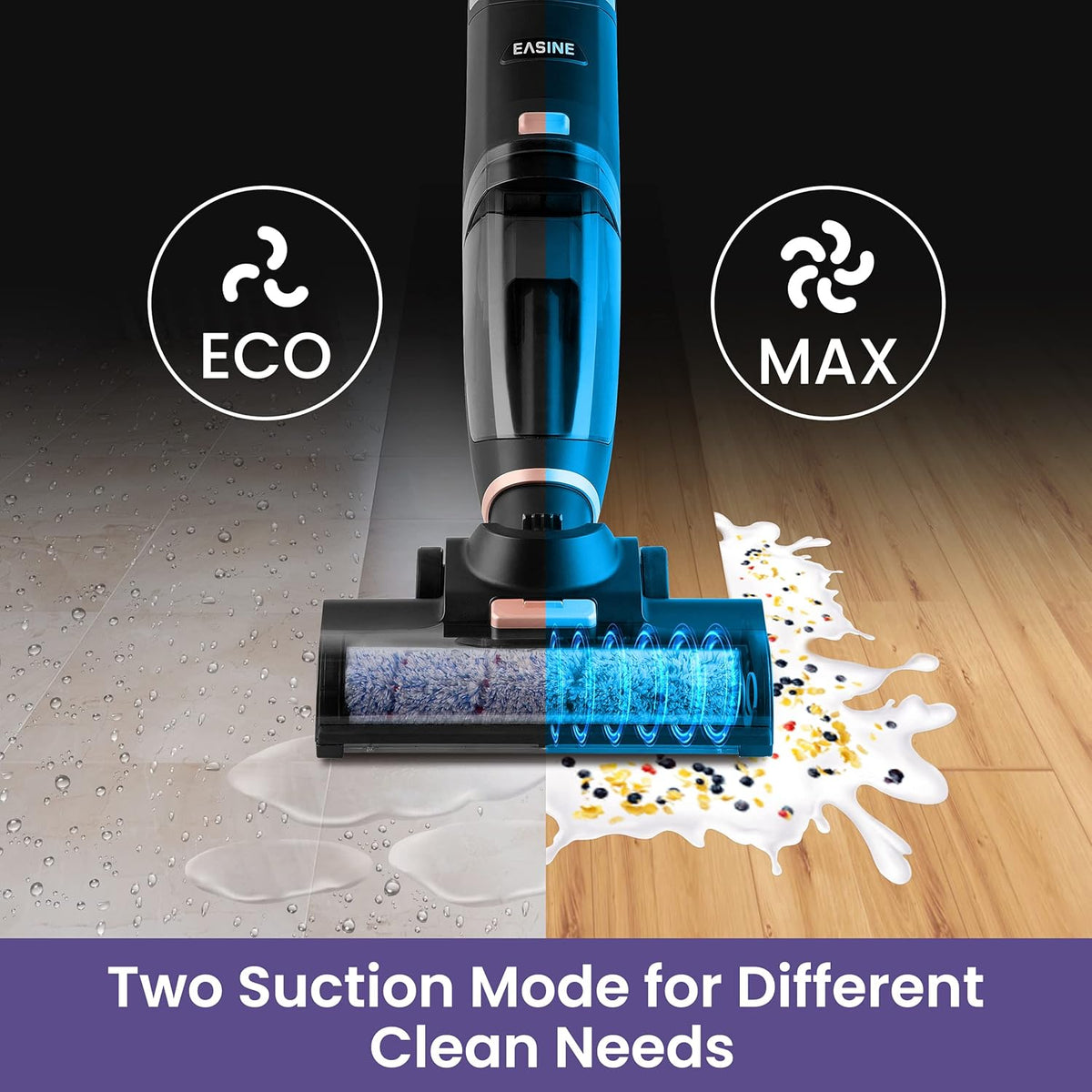 Cordless Stick Vacuum Cleaner, Lightweight Wet Dry Vacuum Cleaner U97986
