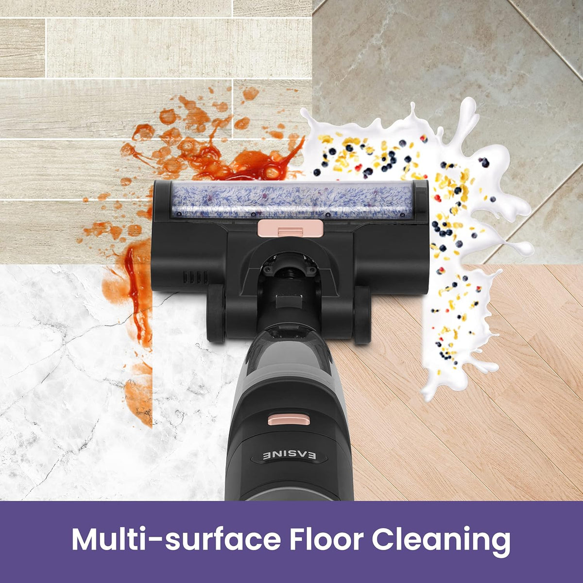 Cordless Stick Vacuum Cleaner, Lightweight Wet Dry Vacuum Cleaner U97986