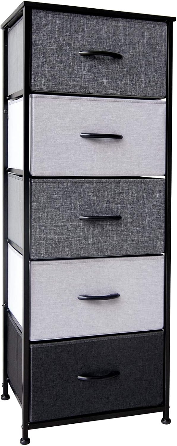 Tall 5 Drawer Dresser Storage Tower L510