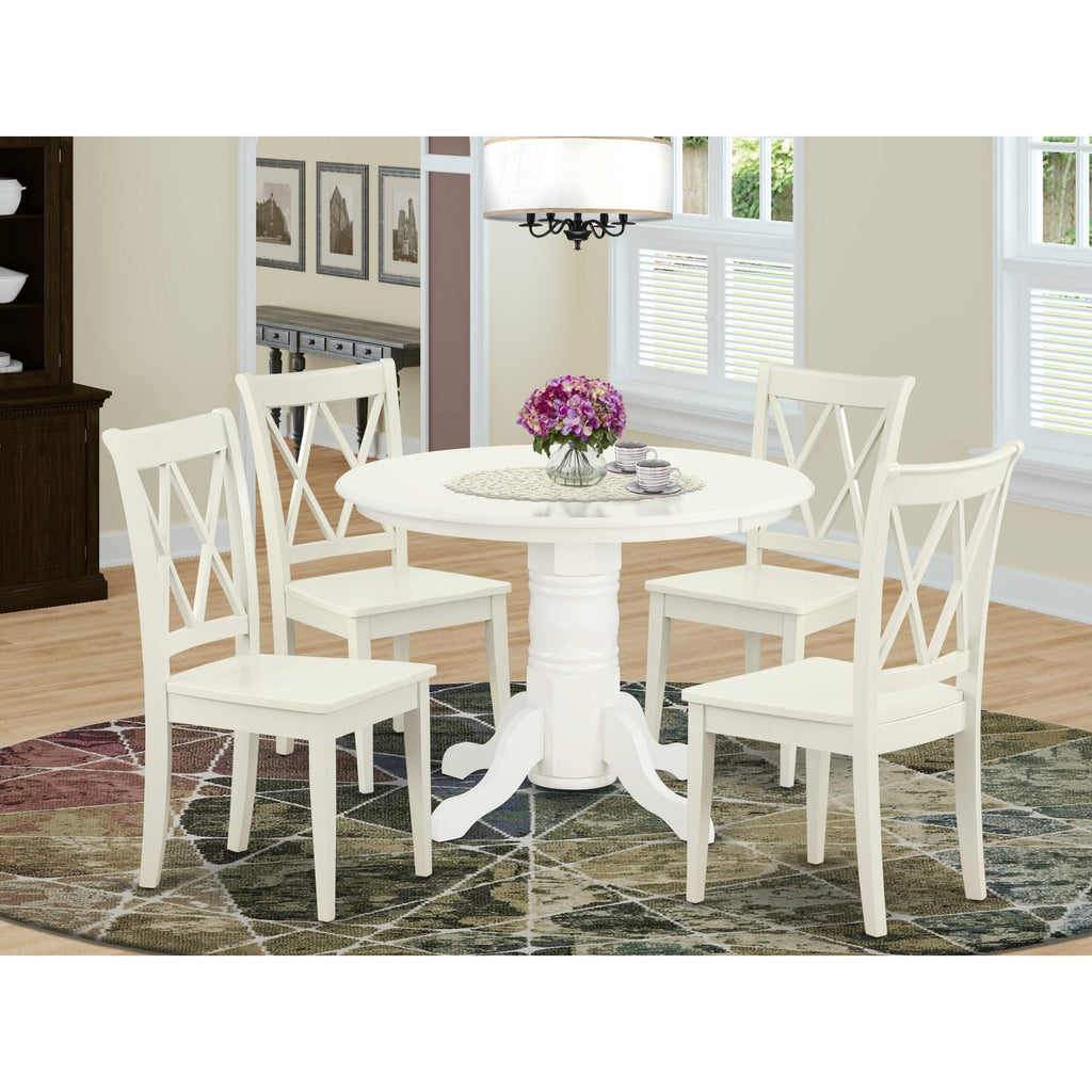 3PC Round Table and 2 Chairs A176398