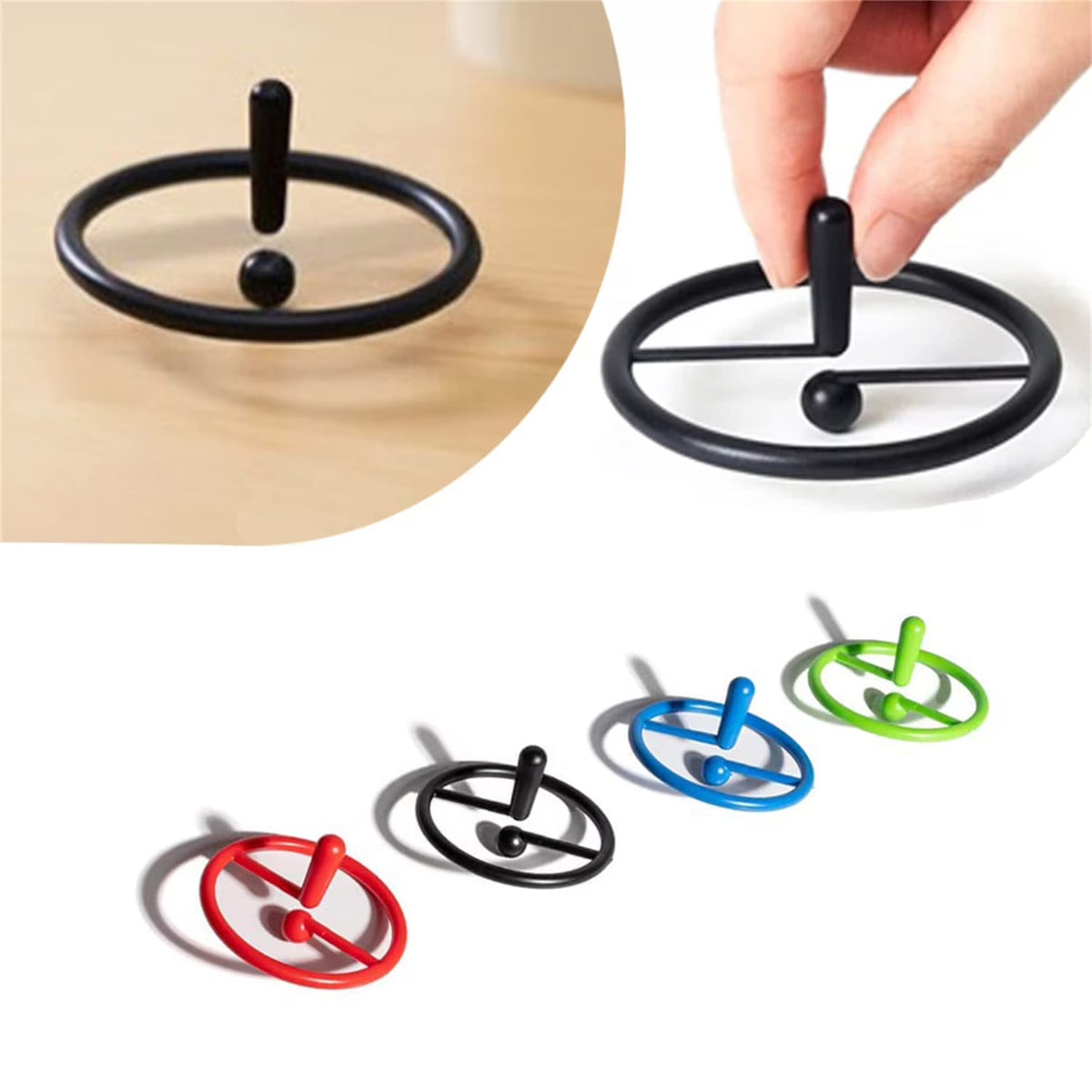 4 Pcs Spinning Tops Toy D802908