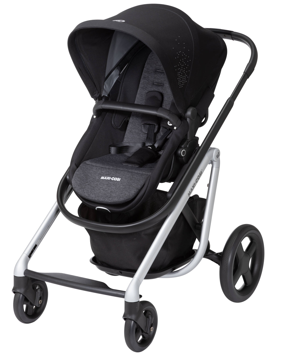 Black Modular Stroller F831