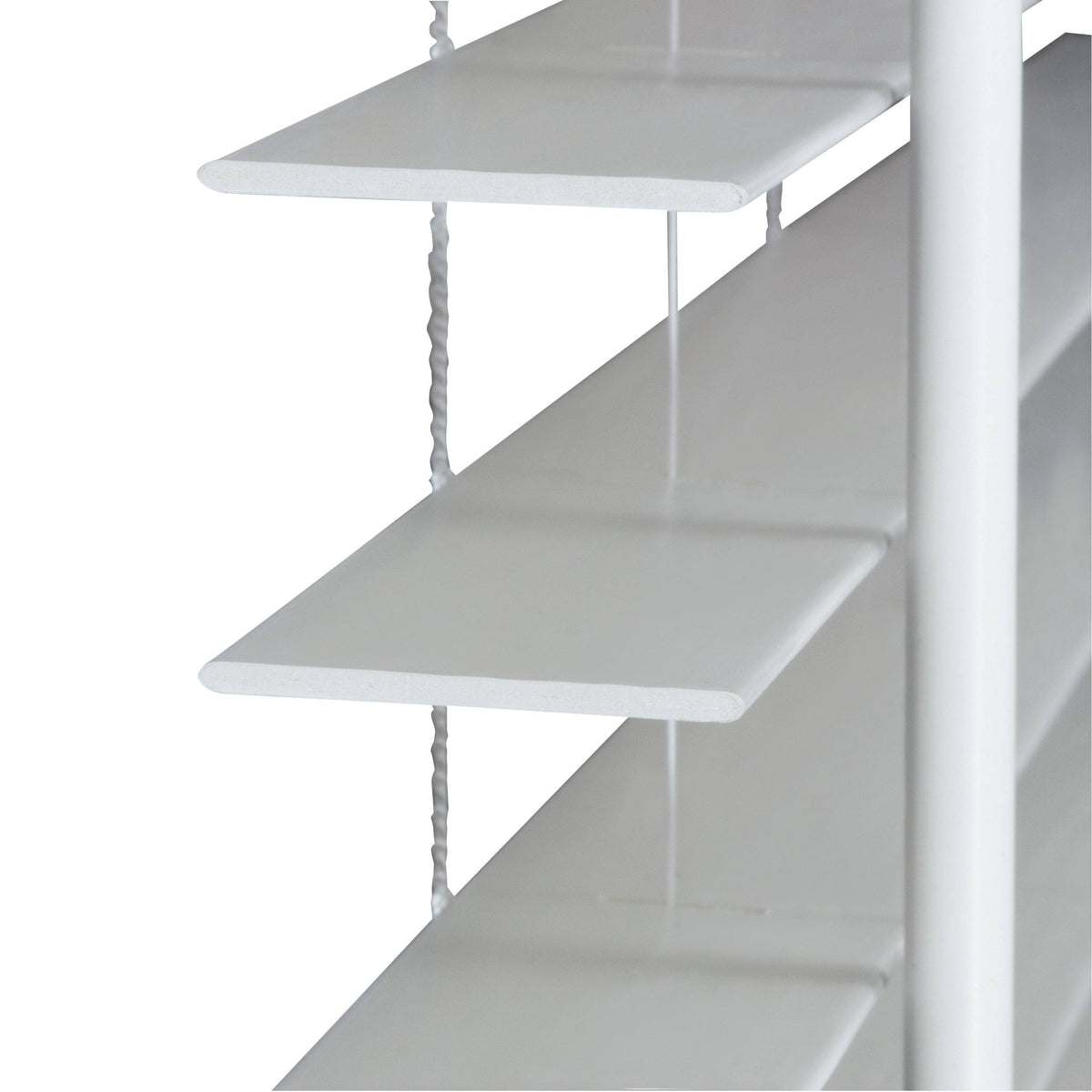 2x22 Cordless Faux Wood Blind White T243171