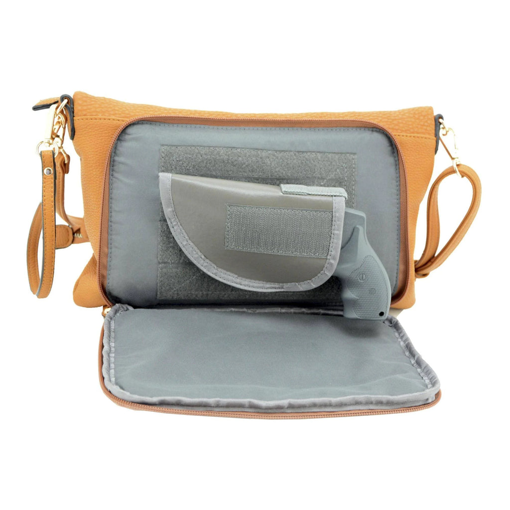 Smokey Brown Concealed Carry Purse B1877