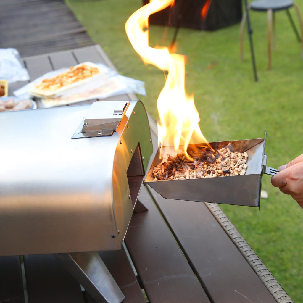 Portable Stainless Steel Wood Pellet Pizza Oven S22939