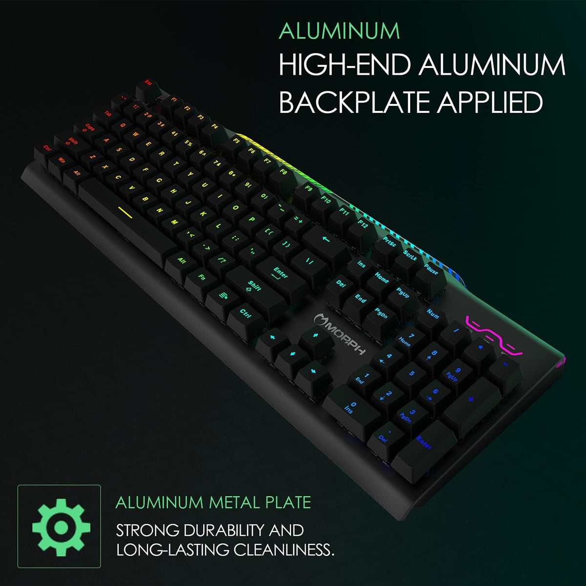 USB Wired RGB Mechanical Gaming Keyboard Q29016