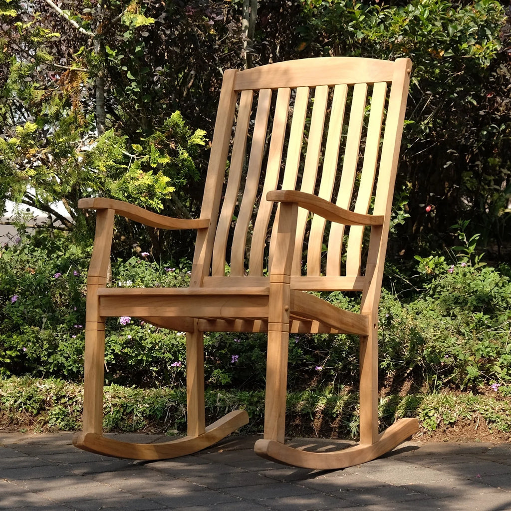 Teak Rocking Chair Set F270