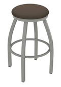 Swivel Counter Stool with Anodized Nickel Finish D762602