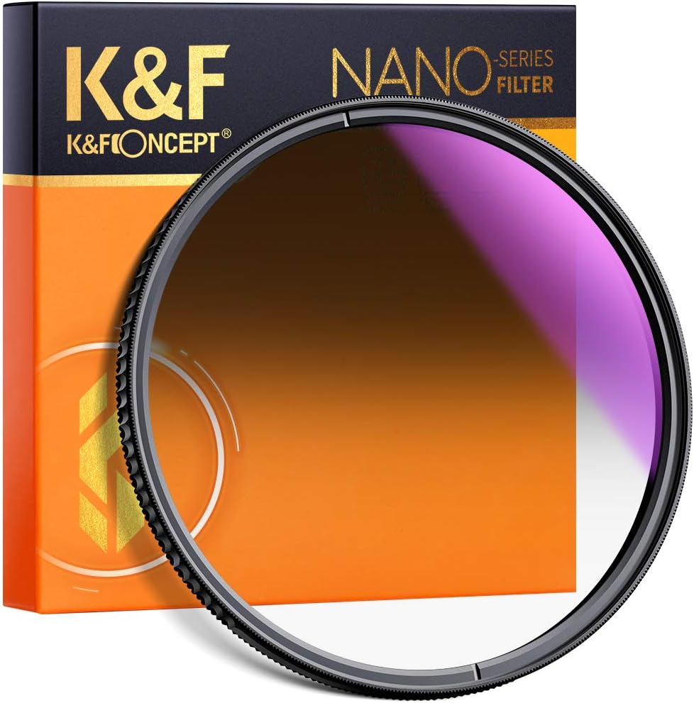 67mm 3 Stop Soft Graduated Neutral Density Lens Filter Pack of 2 W517