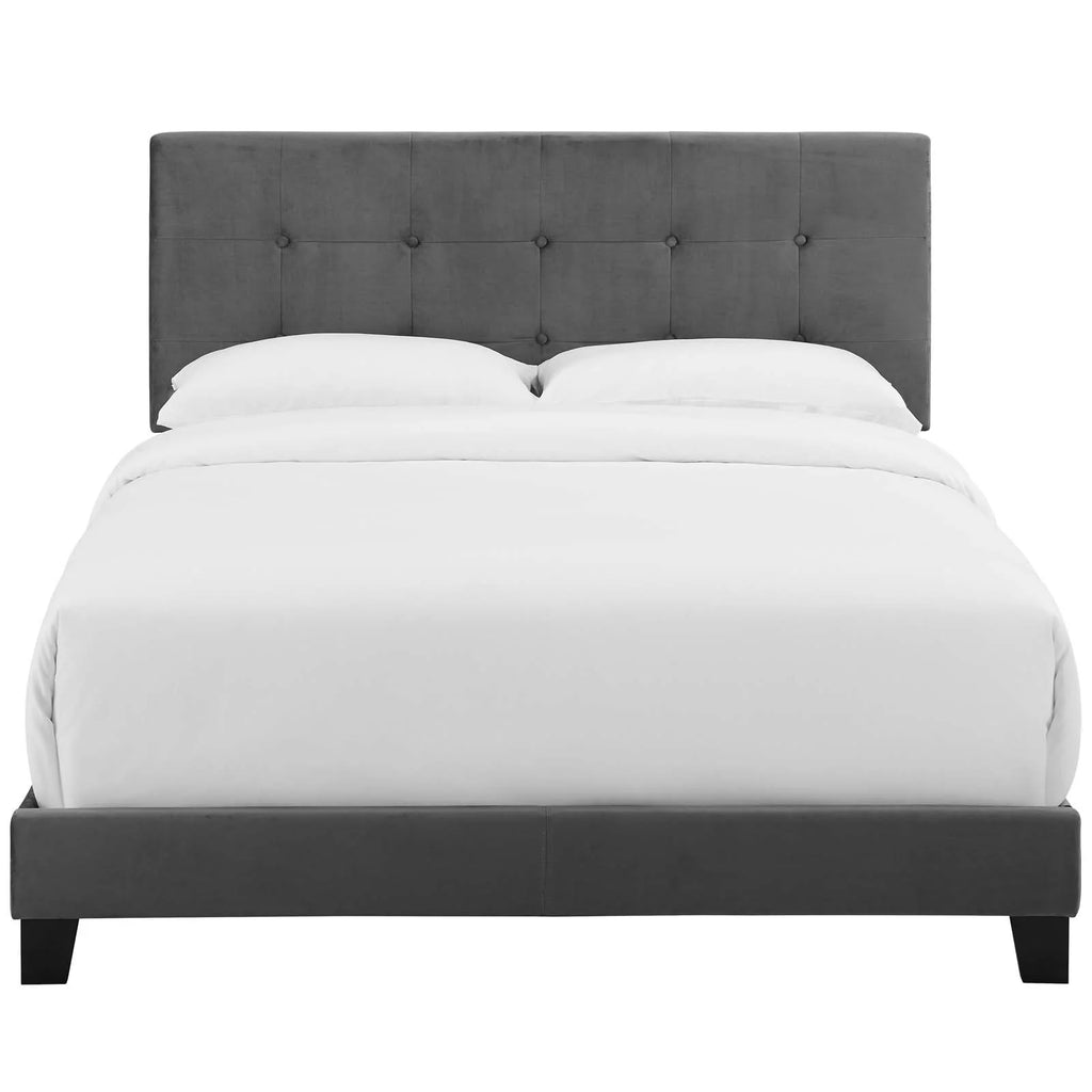 Full Size Fabric Bed Frame D869