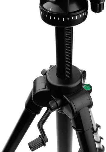 Aluminum Video Tripod System with Fluid Head, Extends to 82”, Max Load 15 lb, Carry Case O6646