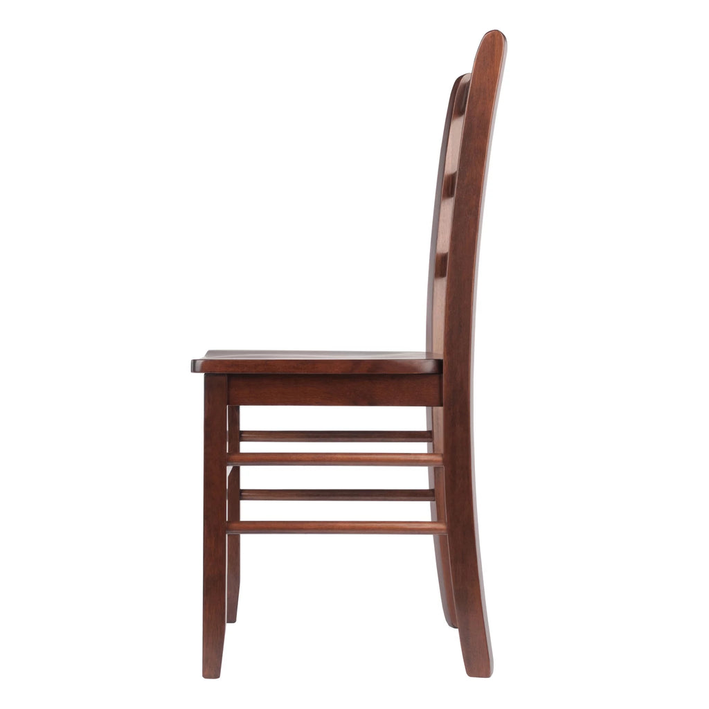 3-PC Walnut Finish Dining Set W877