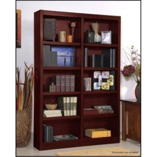 Cherry Finish 10 Shelves Bookcase Q554484