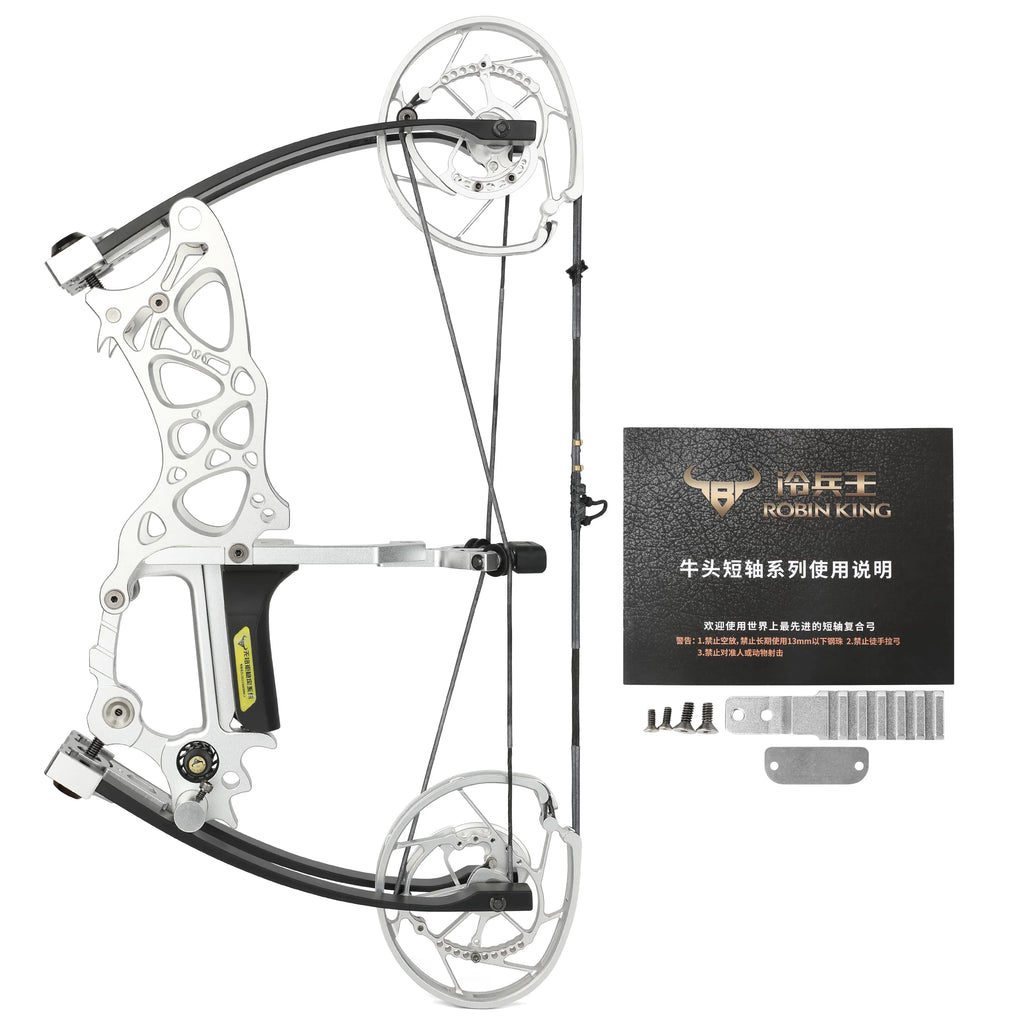 Dual-Use Compound Slingshot Bow, 35-70 lbs Draw Weight A14881