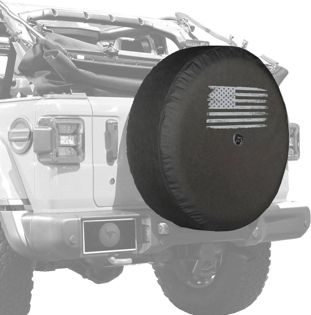 Soft JL Tire Cover with Back-up Camera B3848