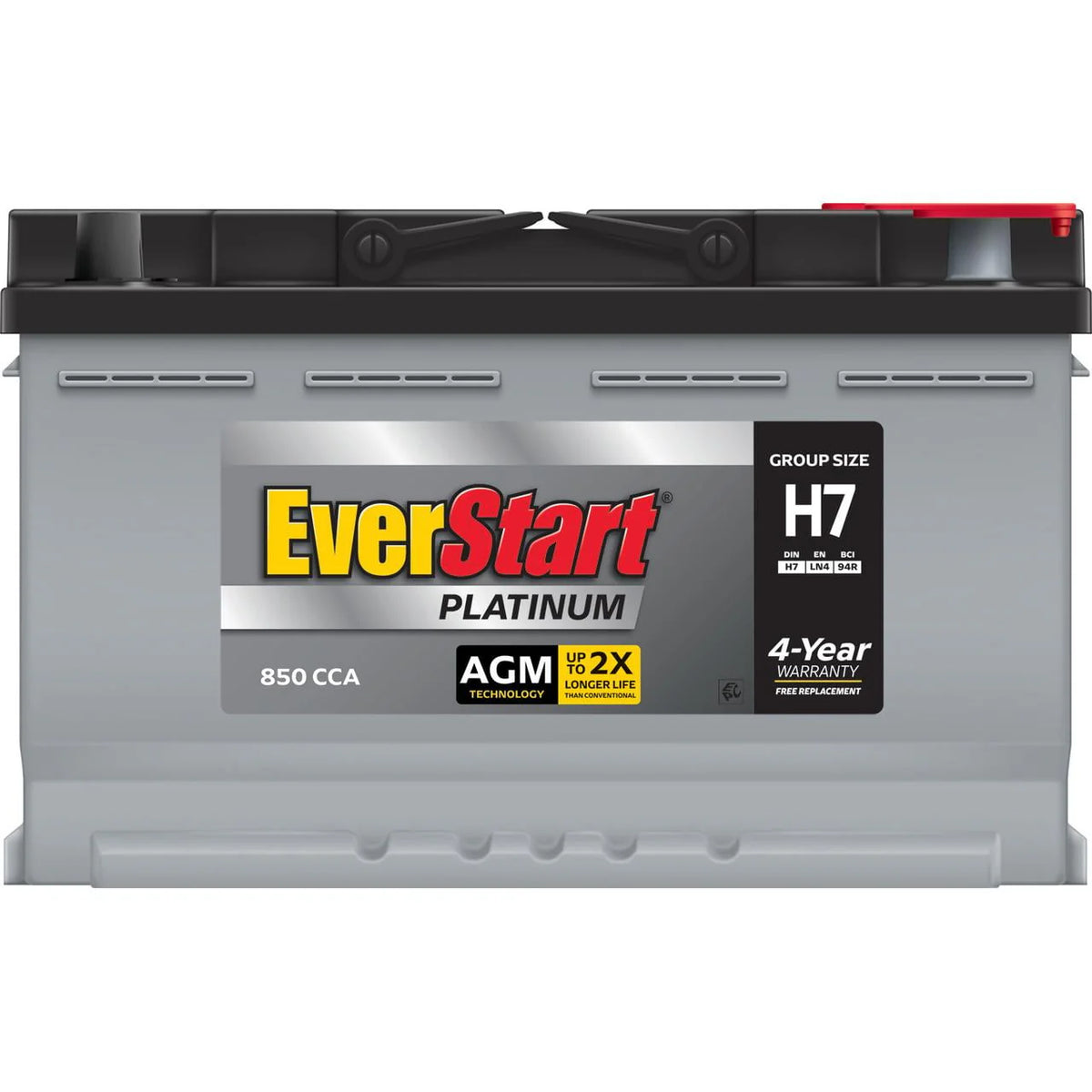 AGM Automotive Battery Group Size H7 12 Volt 800 CCA T692281