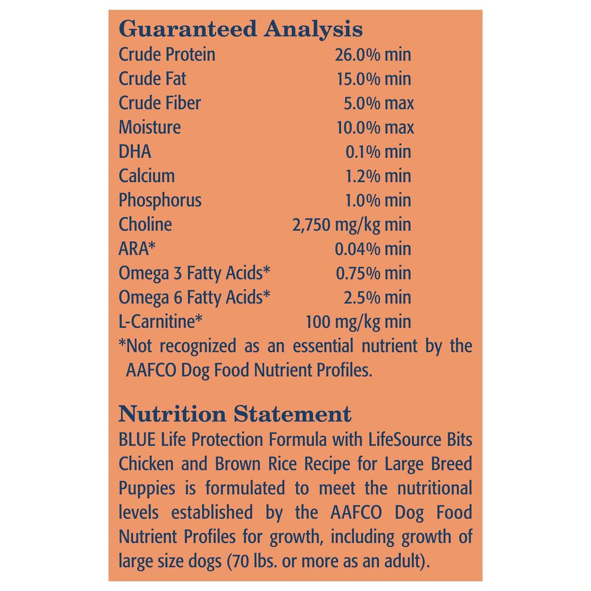Chicken and Brown Rice Large Breed Dry Dog Food D380681