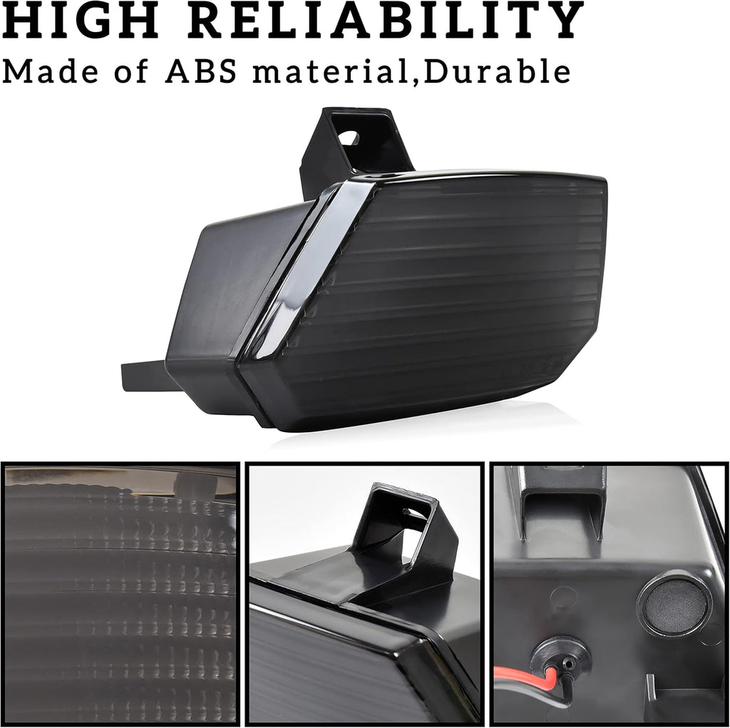 Smoked Black LED Tail Light Assembly O859