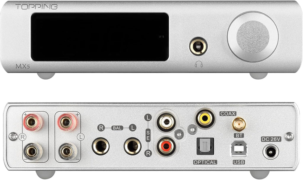 Silver HiFi Headphone Amplifier Y4553