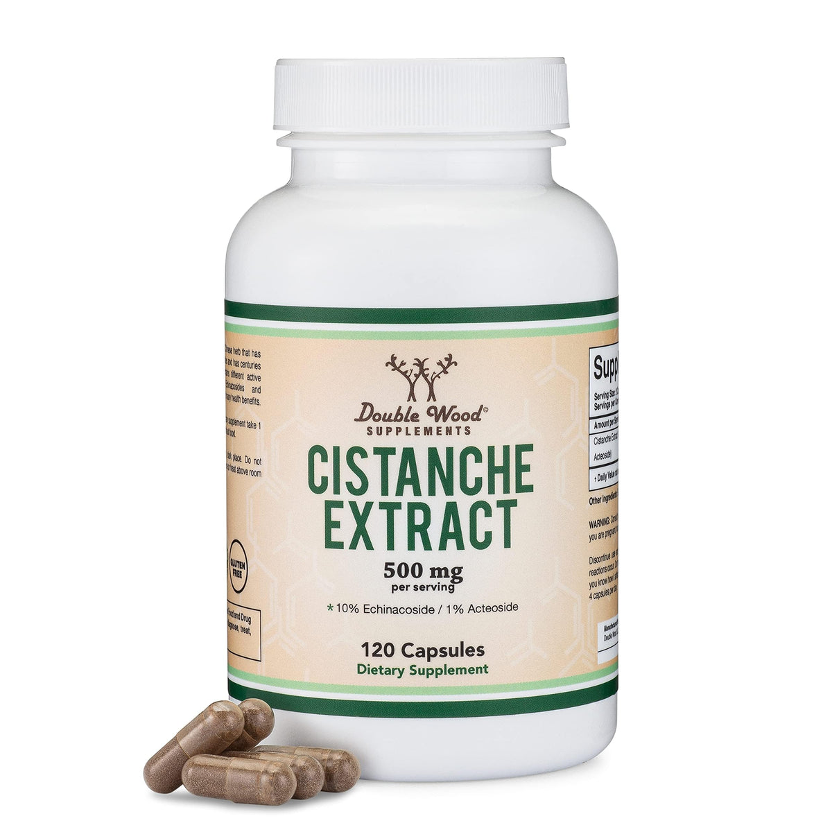 500mg Cistanche Tubulosa Extract 120 Capsules W89577