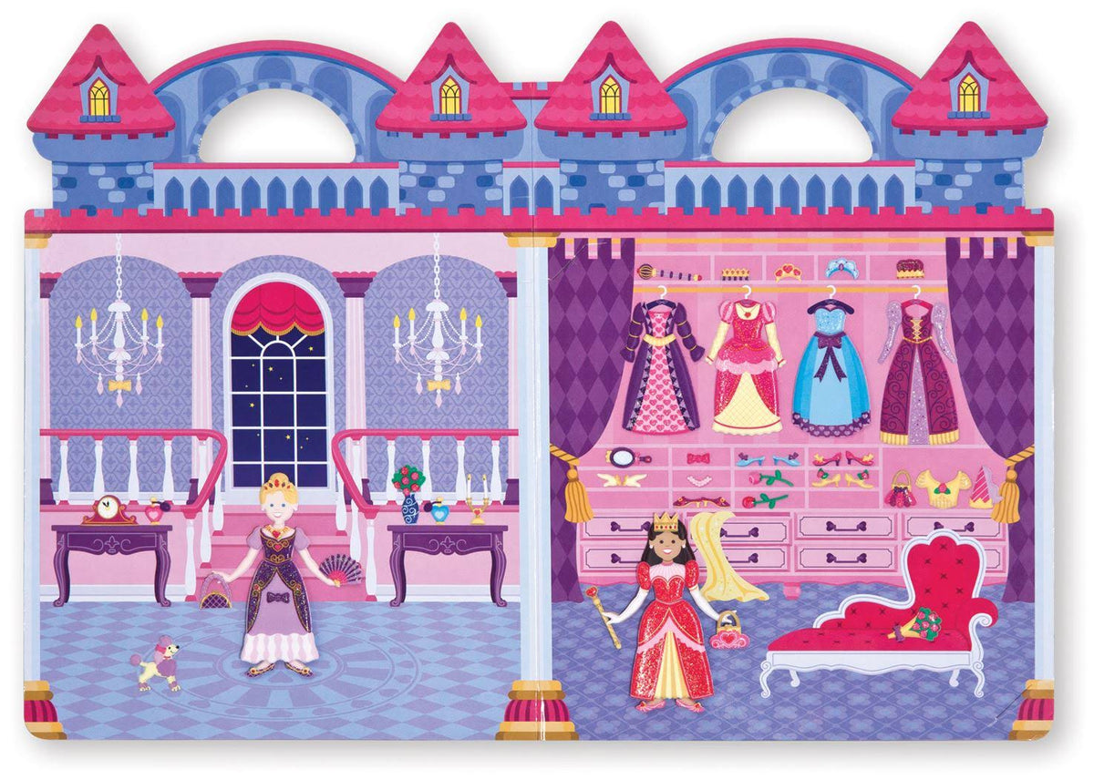 Reusable Puffy Stickers - Princess Y403